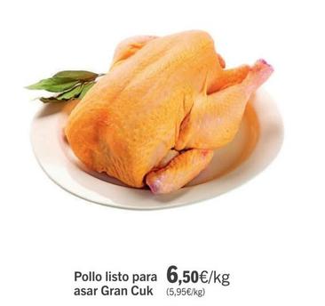 Oferta de Pollo por 6,5€ en Supermercados Sánchez Romero