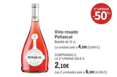 Oferta de Vino rosado por 4,2€ en Supermercados Sánchez Romero