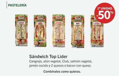 Oferta de Sandwiches en Supermercados Sánchez Romero