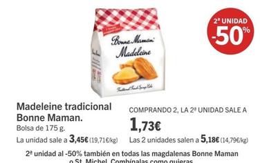 Oferta de Magdalenas por 3,45€ en Supermercados Sánchez Romero