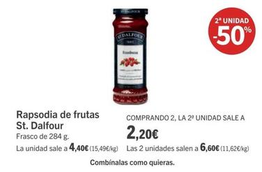 Oferta de Mermelada por 2,2€ en Supermercados Sánchez Romero