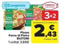 Oferta de Pizza por 3,65€ en Carrefour Market