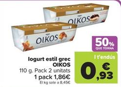 Oferta de Yogur por 1,86€ en Carrefour Market
