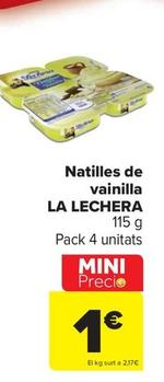 Oferta de Natillas por 1€ en Carrefour Market