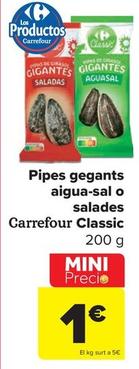 Oferta de Pipas por 1€ en Carrefour Market