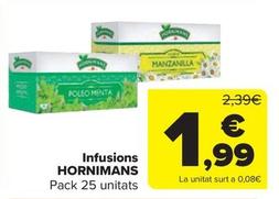 Oferta de Infusiones por 1,99€ en Carrefour Market