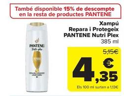 Oferta de Champú por 4,35€ en Carrefour Market