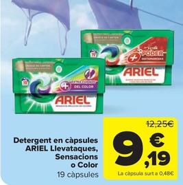 Oferta de Detergente en cápsulas por 9,19€ en Carrefour Market