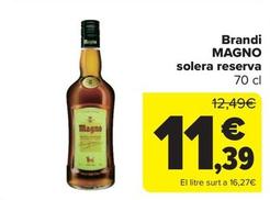Oferta de Brandy por 11,39€ en Carrefour Market