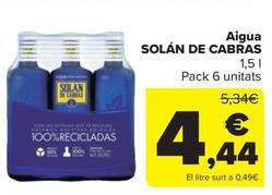 Oferta de Agua por 4,44€ en Carrefour Market