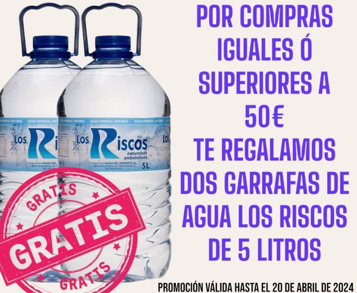 Oferta de Agua en Supermercados Extremadura