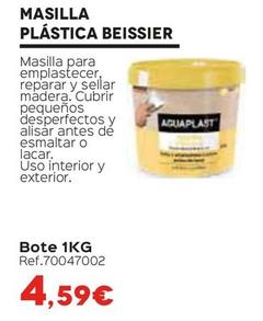 Oferta de Beissier - Masilla Plástica por 4,59€ en Isolana