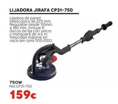 Oferta de Jirafa - Lijadora Cp31-750 por 159€ en Isolana