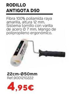 Oferta de Rodillo Antigota D50 por 4,95€ en Isolana