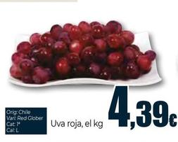 Oferta de Uva Roja por 4,39€ en Unide Market