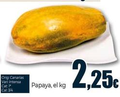 Oferta de Papaya por 2,25€ en Unide Market