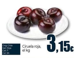 Oferta de Ciruela Roja por 3,15€ en Unide Market