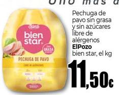 Oferta de Pechuga de pavo por 11,5€ en Unide Supermercados