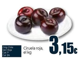 Oferta de Ciruela Roja por 3,15€ en Unide Supermercados