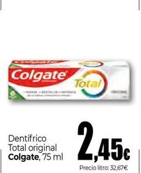 Oferta de Dentífrico por 2,45€ en Unide Supermercados