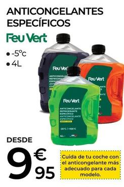 Oferta de Feuvert - Anticongelantes Específicos por 9,95€ en Feu Vert