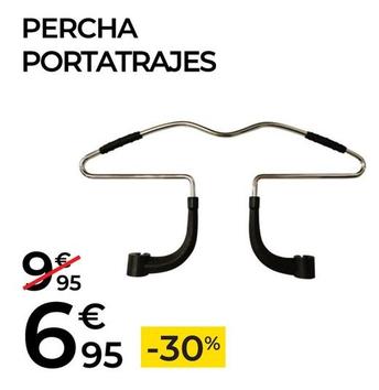 Oferta de Percha Portatrajes por 6,95€ en Feu Vert