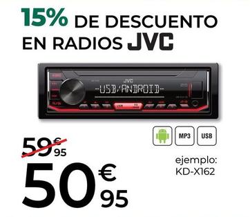 Oferta de Jvc - En Radios por 50,95€ en Feu Vert