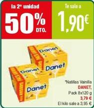 Oferta de Danet - Natillas Vainilla por 3,79€ en Masymas