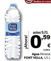 Oferta de Agua por 0,59€ en Masymas