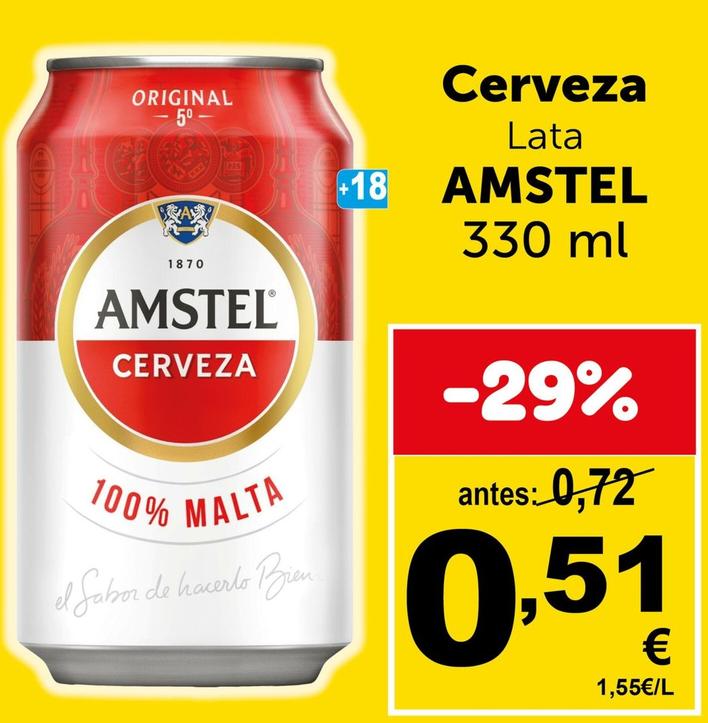 Oferta de Cerveza por 0,51€ en Masymas