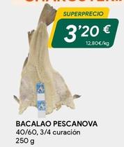 Oferta de Bacalao por 3,2€ en Masymas