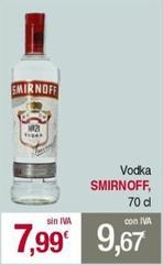 Oferta de Vodka por 7,99€ en Masymas