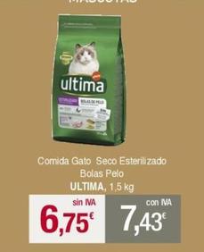Oferta de Comida para gatos por 6,75€ en Masymas