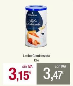 Oferta de Leche condensada por 3,15€ en Masymas