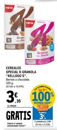 Oferta de Kellogg's - Cereales Special K Granola por 3,35€ en E.Leclerc