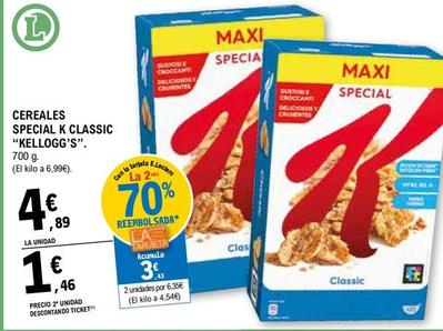 Oferta de Kellogg's - Cereales Special K Classic por 4,89€ en E.Leclerc