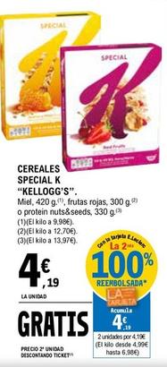 Oferta de Kellogg's - Cereales Special K por 4,19€ en E.Leclerc