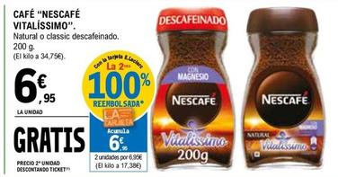 Oferta de Nescafé - Café Vitalissimo por 6,95€ en E.Leclerc