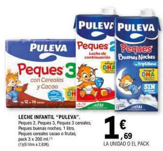 Oferta de Puleva - Leche Infantil por 1,69€ en E.Leclerc