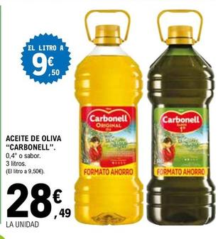 Oferta de Carbonell - Aceite De Oliva por 28,49€ en E.Leclerc
