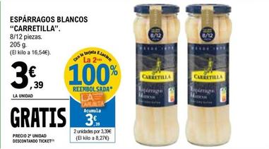 Oferta de Carretilla - Esparragos Blancos por 3,39€ en E.Leclerc