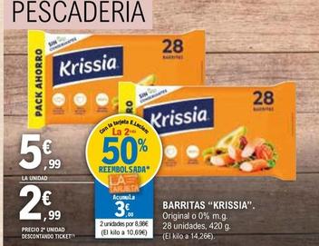 Oferta de Krissia - Barritas por 5,99€ en E.Leclerc