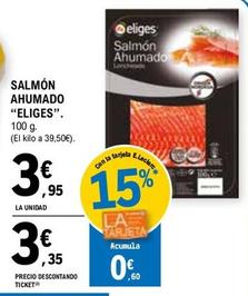 Oferta de Ifa Eliges - Salmon Ahumado por 3,95€ en E.Leclerc