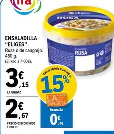 Oferta de Ifa Eliges - Ensaladilla  por 3,15€ en E.Leclerc