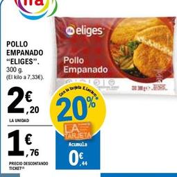Oferta de Ifa Eliges - Pollo Empanado por 2,2€ en E.Leclerc