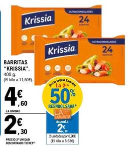 Oferta de Krissia - Barritas por 4,6€ en E.Leclerc