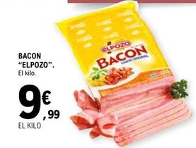 Oferta de Elpozo - Bacon por 9,99€ en E.Leclerc