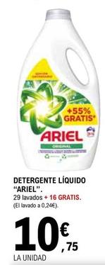 Oferta de Ariel - Detergente Líquido por 10,75€ en E.Leclerc