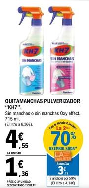 Oferta de Kh7 - Quitamanchas Pulverizador por 4,55€ en E.Leclerc