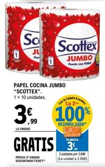Oferta de Scottex - Papel Cocina Jumbo por 3,99€ en E.Leclerc
